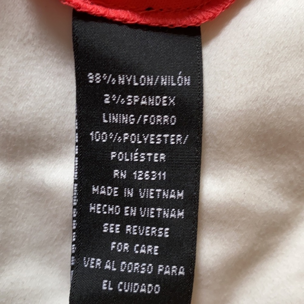 Sz14 coral A-line dress - Picture 4 of 4